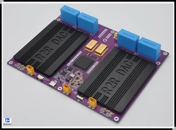 Truly balanced R2R DSD PCM DAC fully discrete 32bit decoding dual decoding TCXO clock