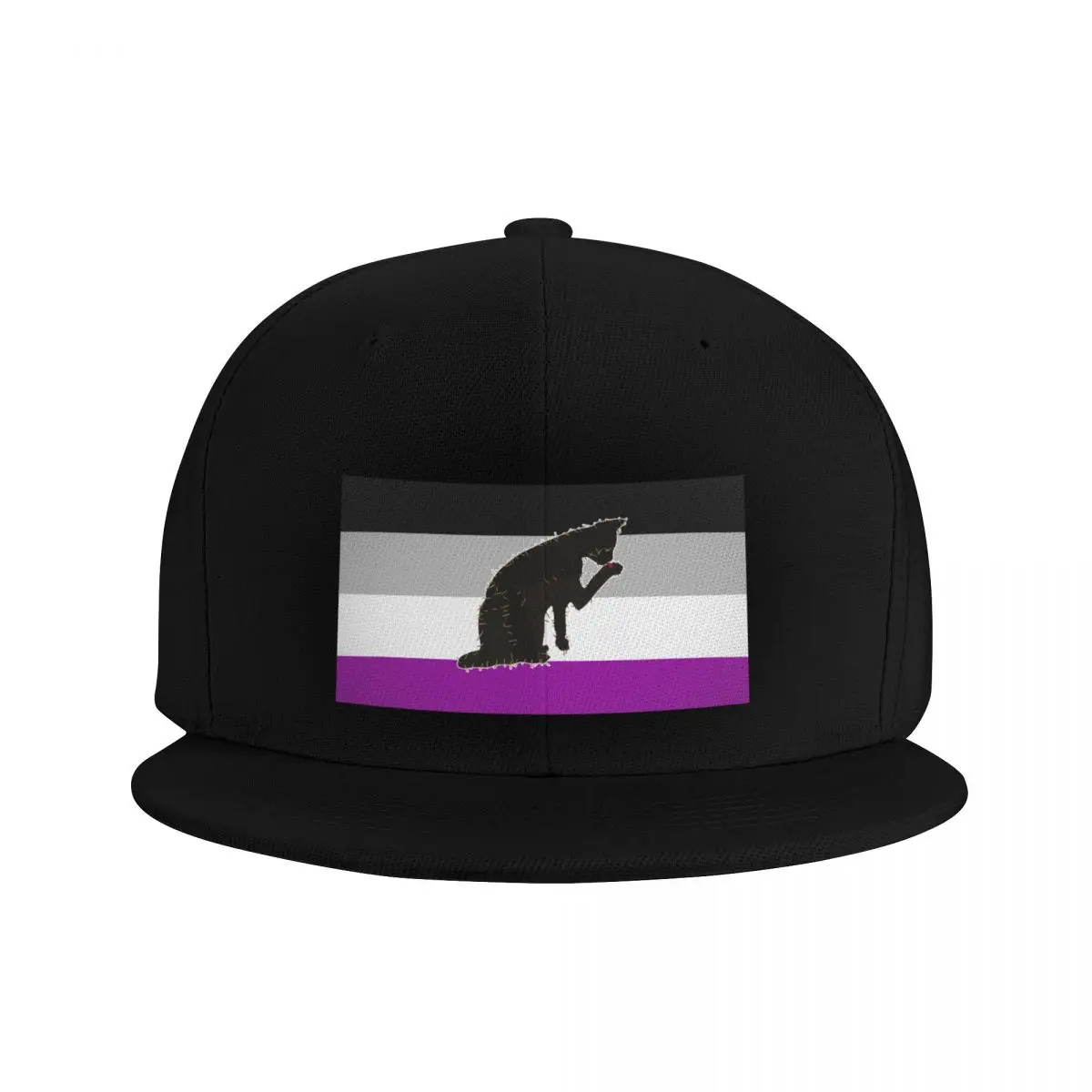 Asexual Pride - Knives In Their Feet Flag Baseball Cap Mountaineering western Hat Ladies Men's