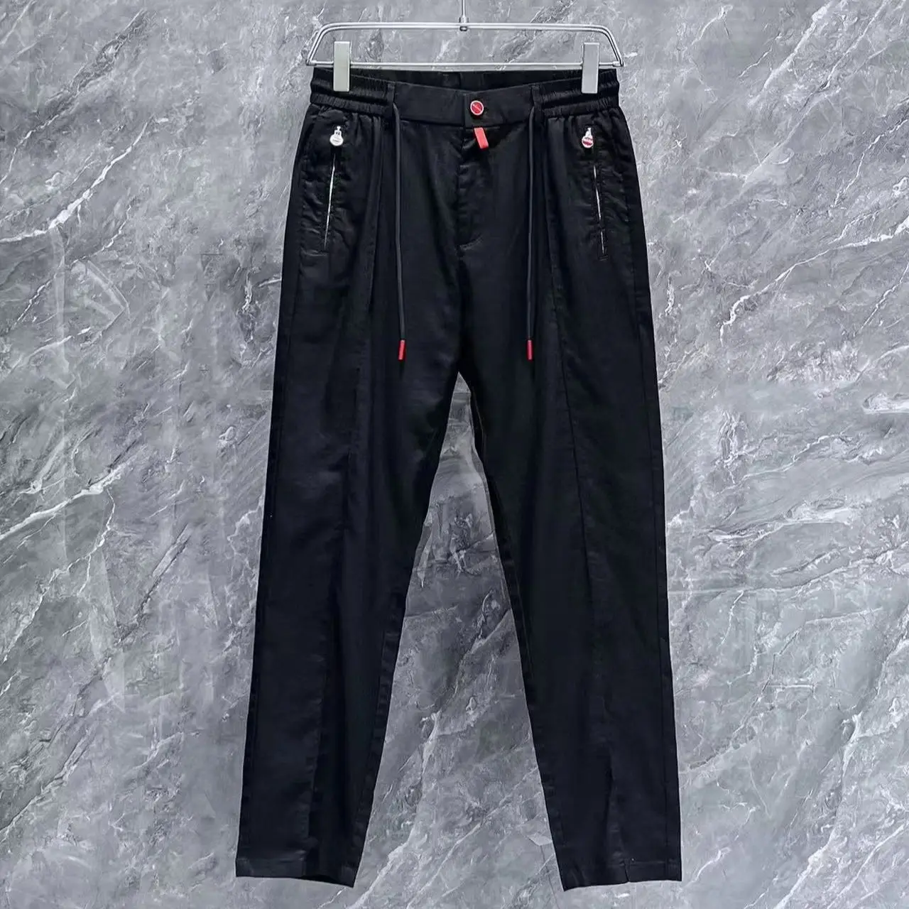 

Kiton новые простые однотонные прямые универсальные брюки в стиле старых денег