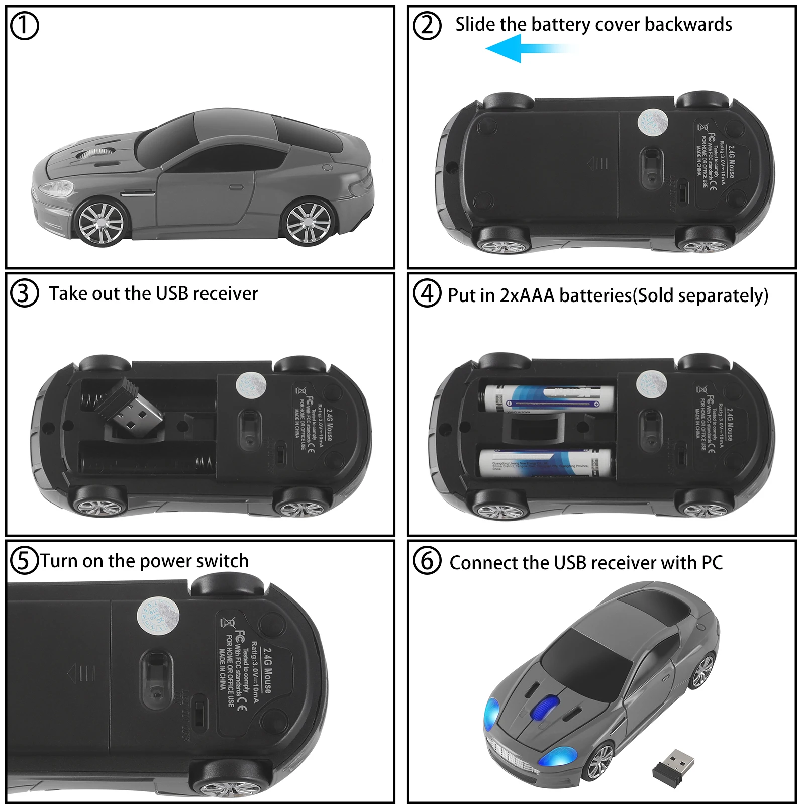 Creatieve Sportwagen-vormige 2 - Pc Gaming X3D recensie en prijs