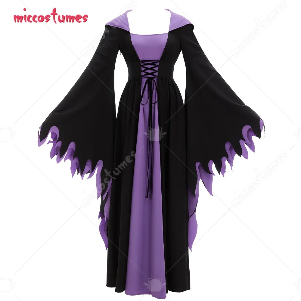 

Miccostumes женский костюм темная фея платье для косплея Хэллоуин костюмы для косплея