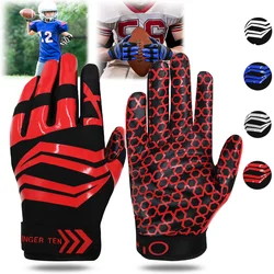 Pro3.0 guanti da Football americano ricevitore gioventù uomo adulto traspirante impugnatura flessibile guanto per uomo bambini ragazzi ragazze Drop Shipping