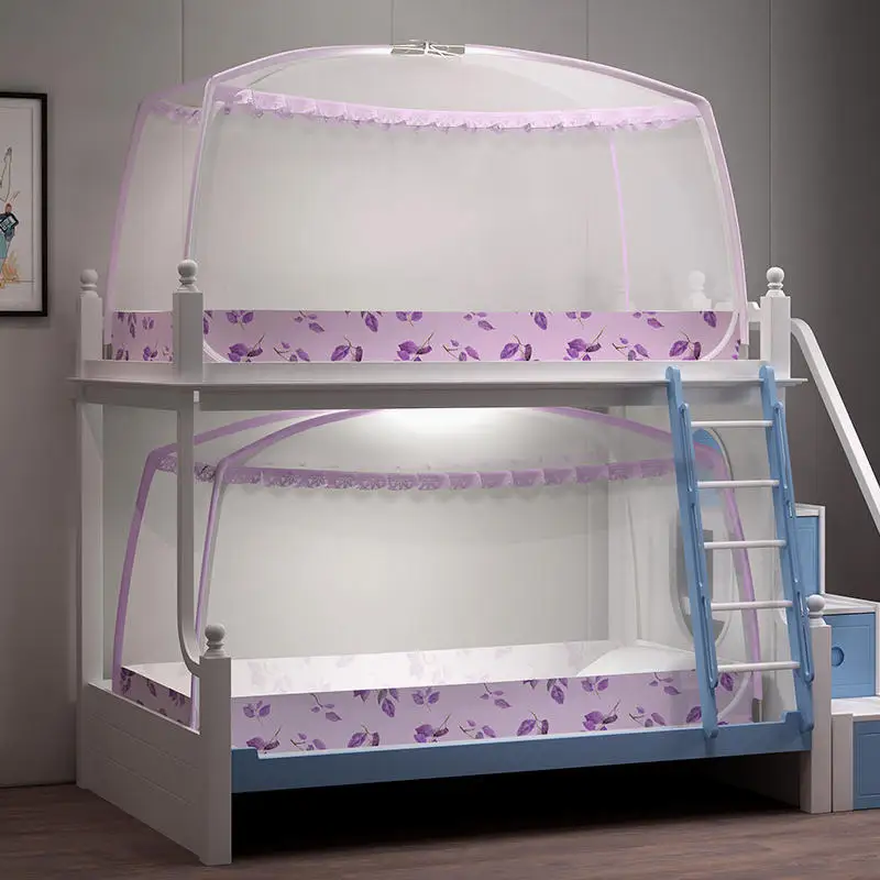 Summer Encrypted Yurt Mosquito Net Dormitory Single Door Universal Mosquito Net Children Room Big Space Full Bottom Mosquito Net