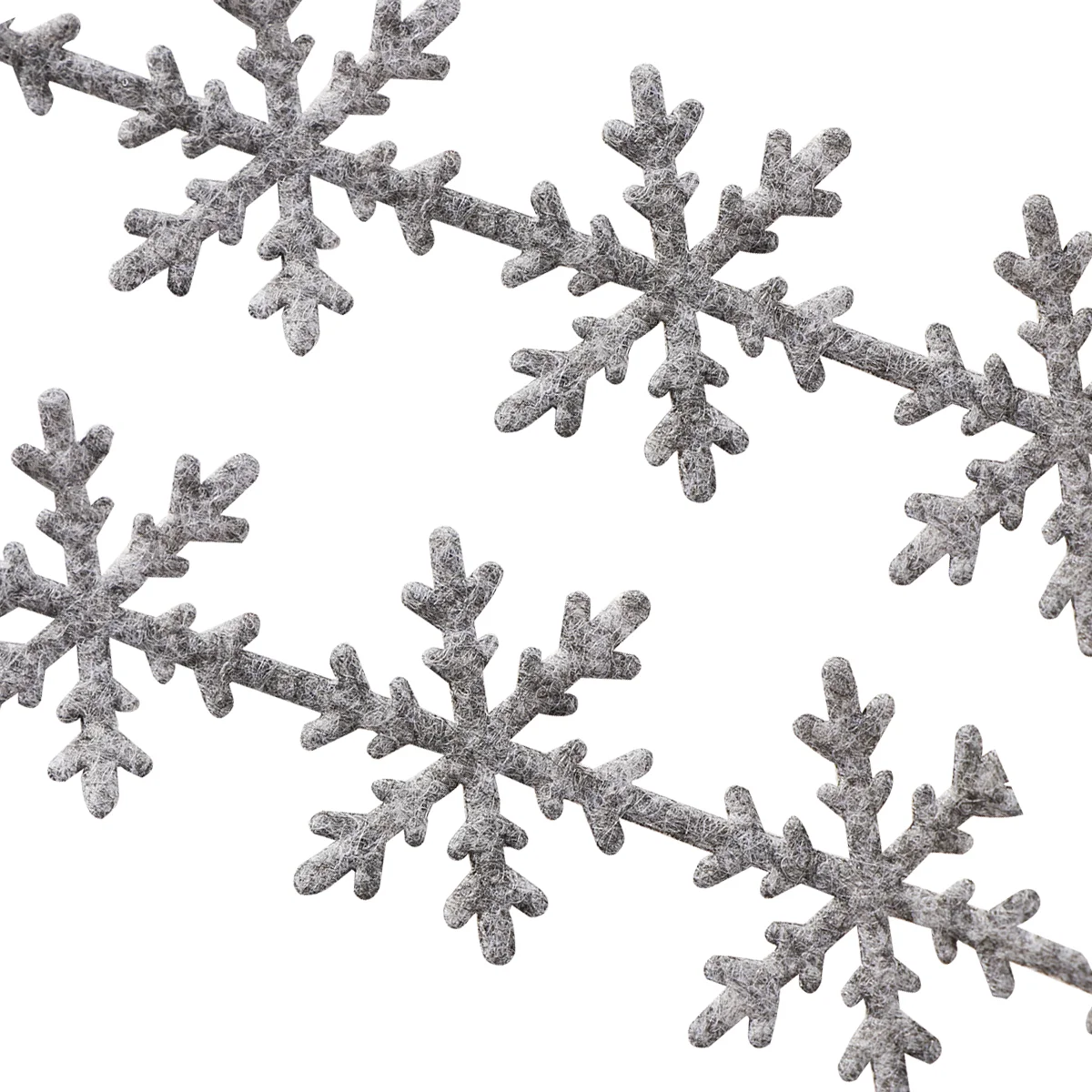 Christmas Decorative Ribbon Snowflake Decoration Decors Tree Decorations Ornament