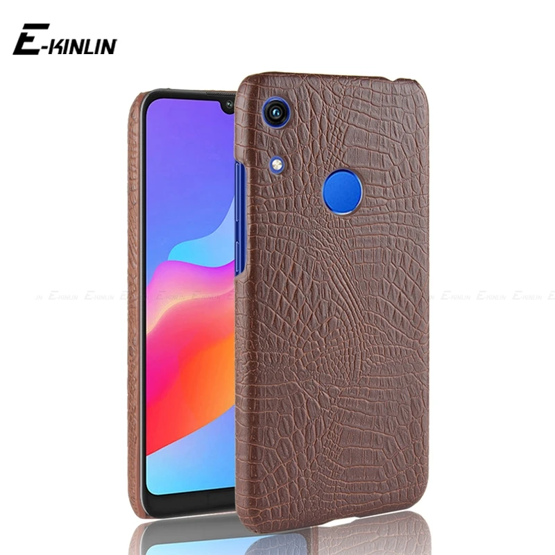 Vintage Snake Crocodile Texture PU Leather Phone Case Hard Back Cover For HuaWei P50 P40 Lite E P30 XL P20 P Smart Pro Plus S Z