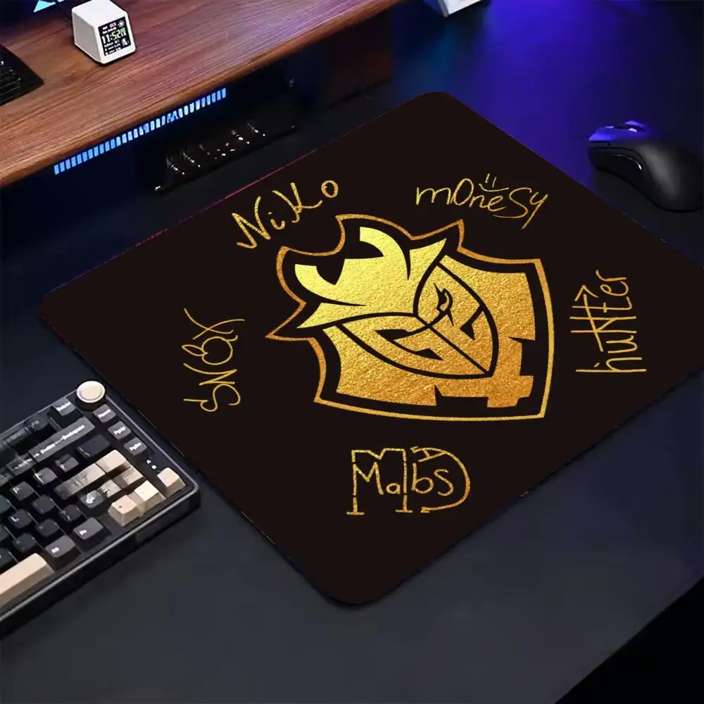 

Team G2 EsportsS Mouse Pad Cartoon rubber Small mouse pad desktop computer office keyboard e-sports ROGs game