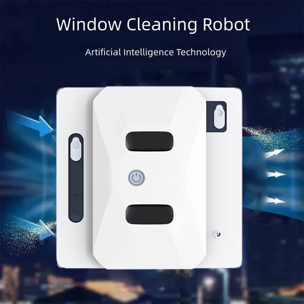 W-S3S electric window cleaner Remote Control Smart Automatic Bilateral Water Spray Square clean glass Robot Home office use