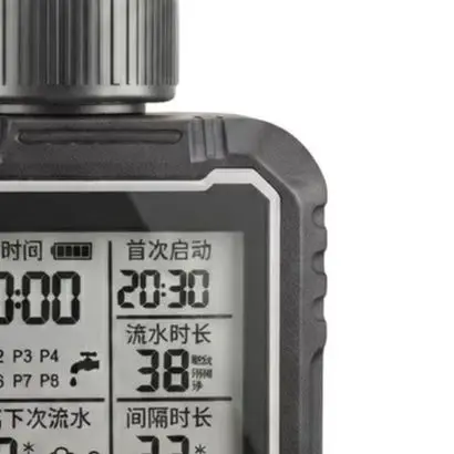 For Smart Timed Irrigation Controller With Rain Sensor Large LCD Automatic Garden Water Timer For Outdoor Plant Watering System