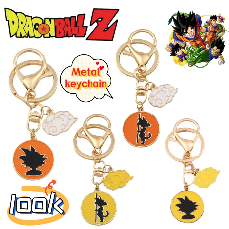 لعبة دراغون بول سون جوكو فيلم البضائع التلفزيونية شخصية الإبداعية المفاتيح عالية القيمة مكافحة خسر ملحق معدني للأزواج #1