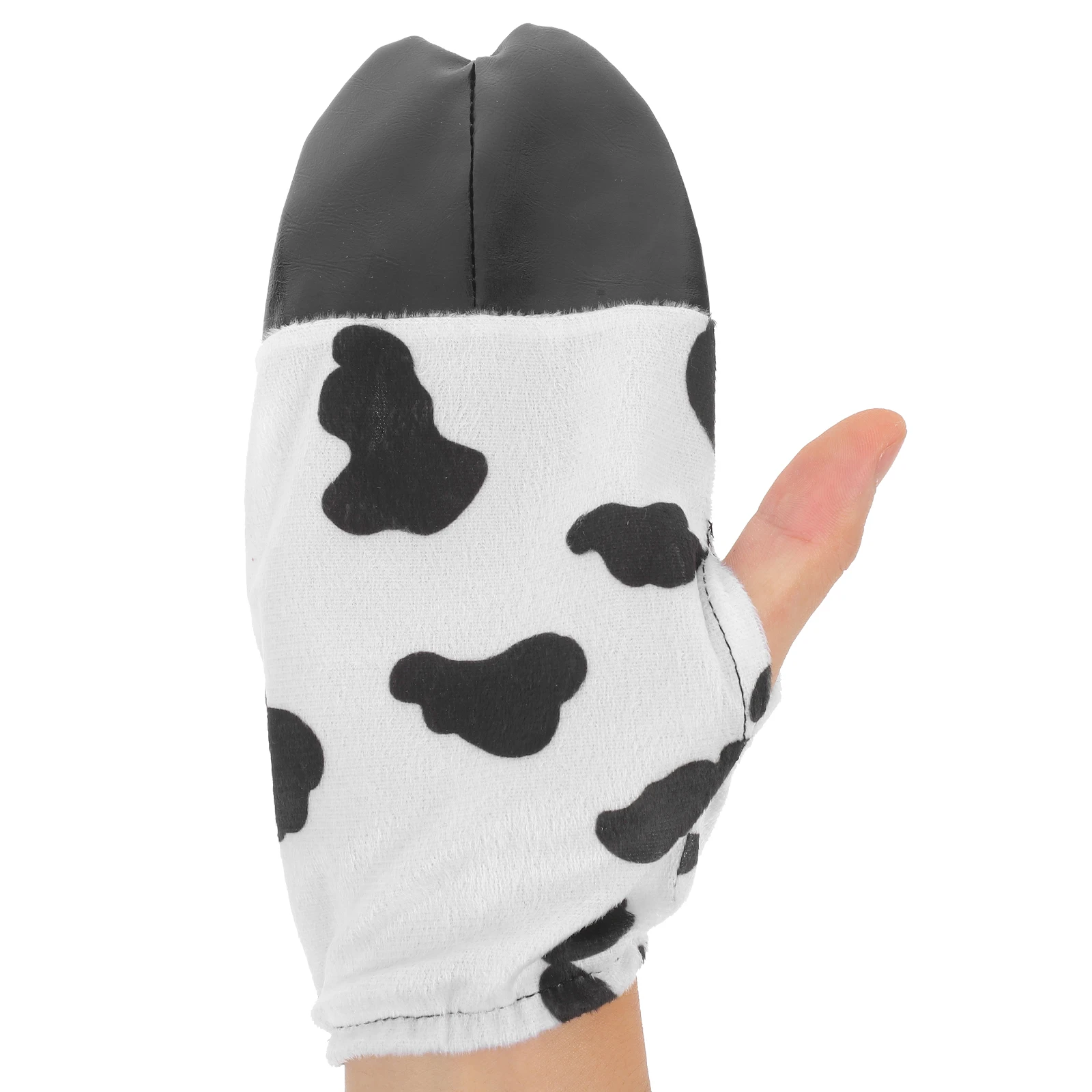 Mucca Spogliatoio Puntelli Costume Dairy Animale Cosplay Fascia Guanti Coda Papillon Carino Bagno Trucco Accessorio per feste per ragazze