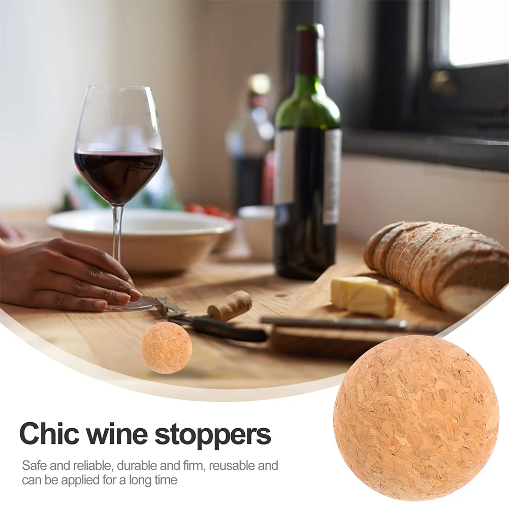 36mm Wine Cork Natural Round Wooden Cork Stopper For Wine Decanter Carafe Bottle Replacement Beer Plugs