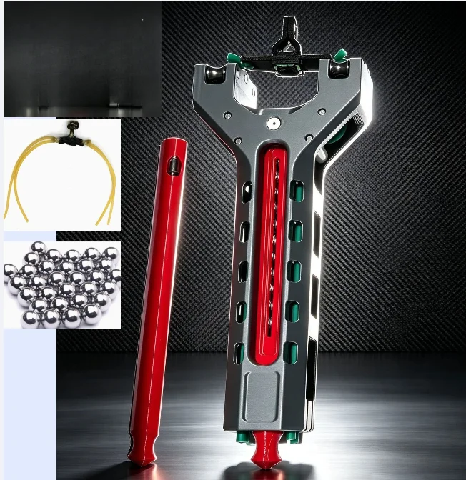 Outdoor Automatic Fast Loading Ball with Magazine 8MM Steel Ball Portable High-precision Hunting Tool