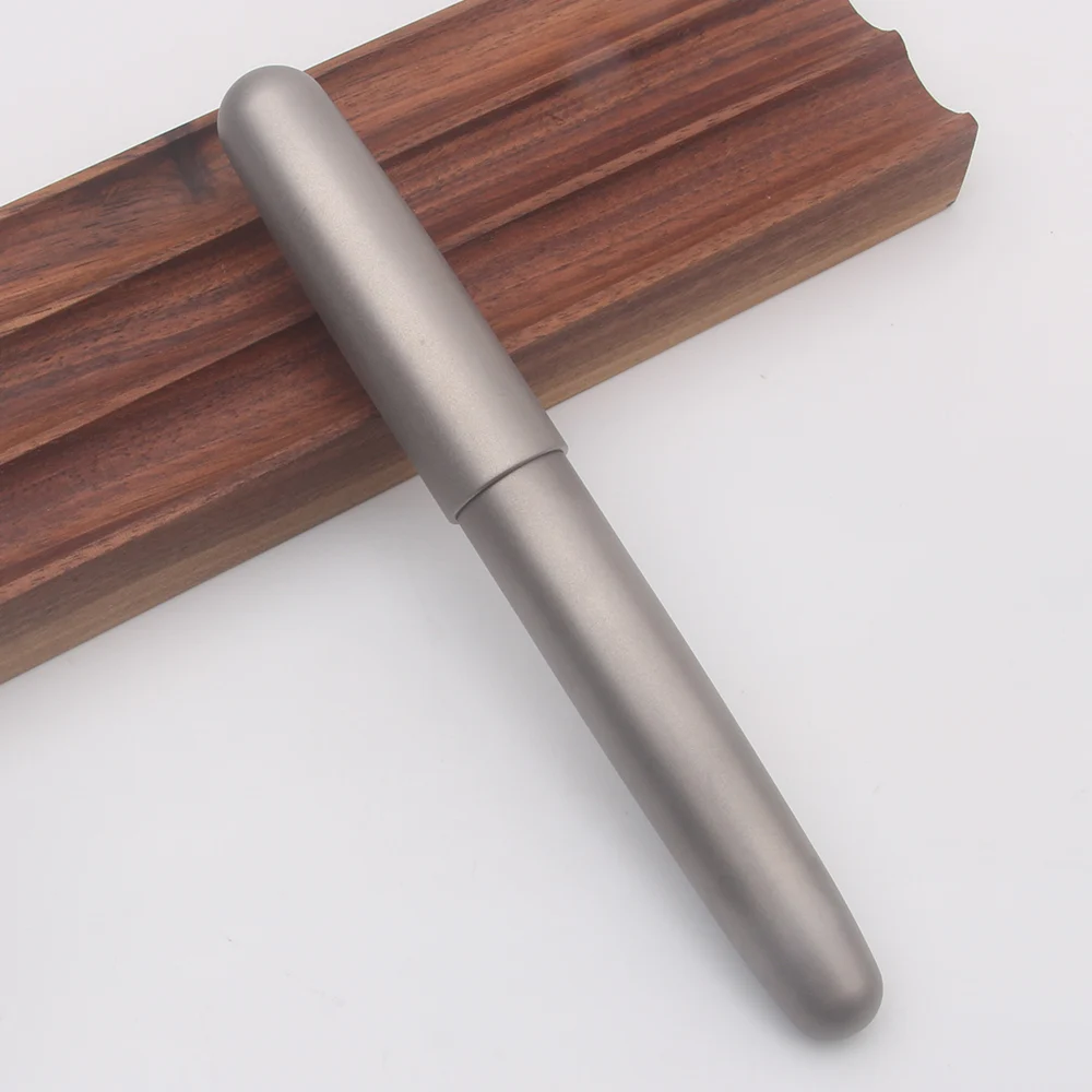 Wingsung / Jinhao Titanium NO.9 Nib Fountain Pen - F/M/B Smooth Writing Pen Premium Office Gift for Business Collection