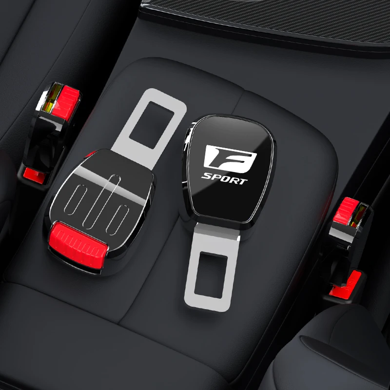 مقعد السيارة حزام كليب موسع سلامة حزام الأمان قفل مشبك اكسسوارات لكزس Fsport IS250 NX300h ES300h IS350 IS300 RX350 SC430