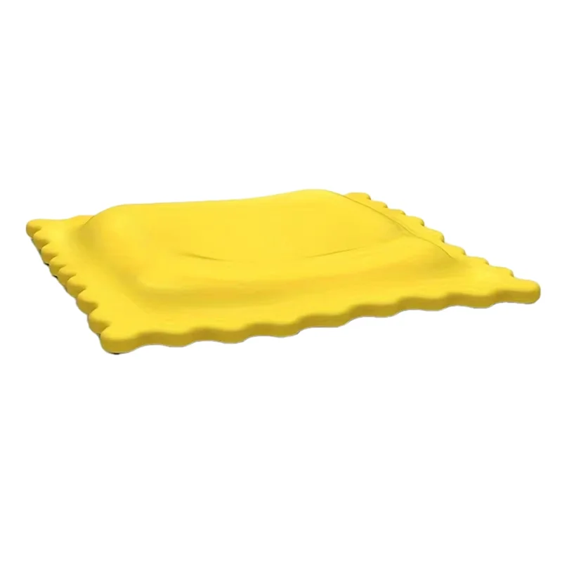 AA01-10Pcs Soporte de cuchara de silicona en forma de galleta de dibujos animados-alfombrilla de cocina resistente al calor y antiescaldaduras para utensilios de cocina, aparatos