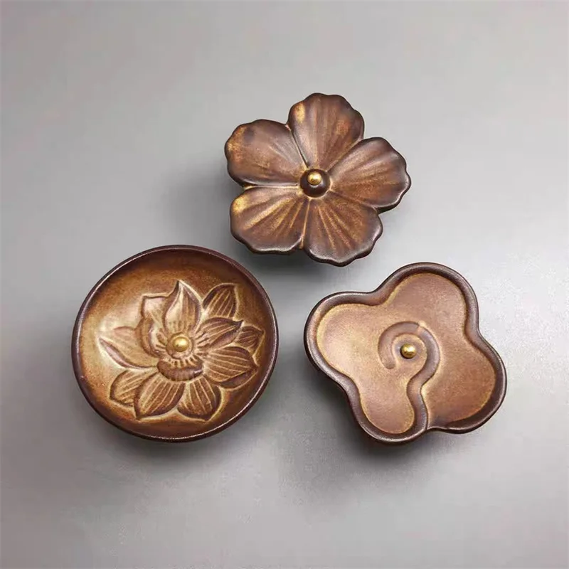 

Handmade Peach Blossom Furniture Handles Drawer Door Knob Round Vintage Wood Pulls For Wardrobe Kitchen Cabinet Cupboard Pulls