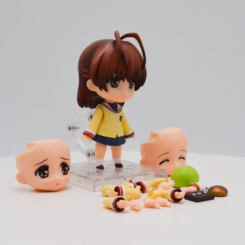 #869 CLANNAD Nagisa Furukawa Anime Girl Figure Tomoyo Sakagami Action Figure Clannad Dango Figurine Collectible Model Doll Toys