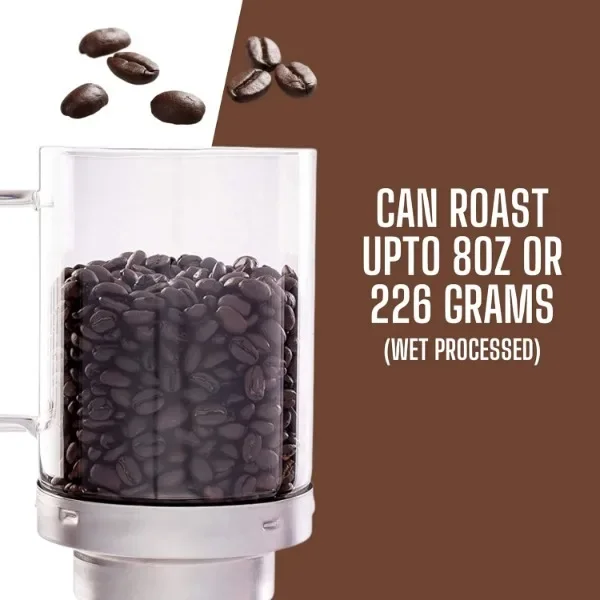 SR800 Automatic Coffee Bean Roaster - Roast Coffee At Home Variable Heat Settings  Convection Fan Control  Digital Status