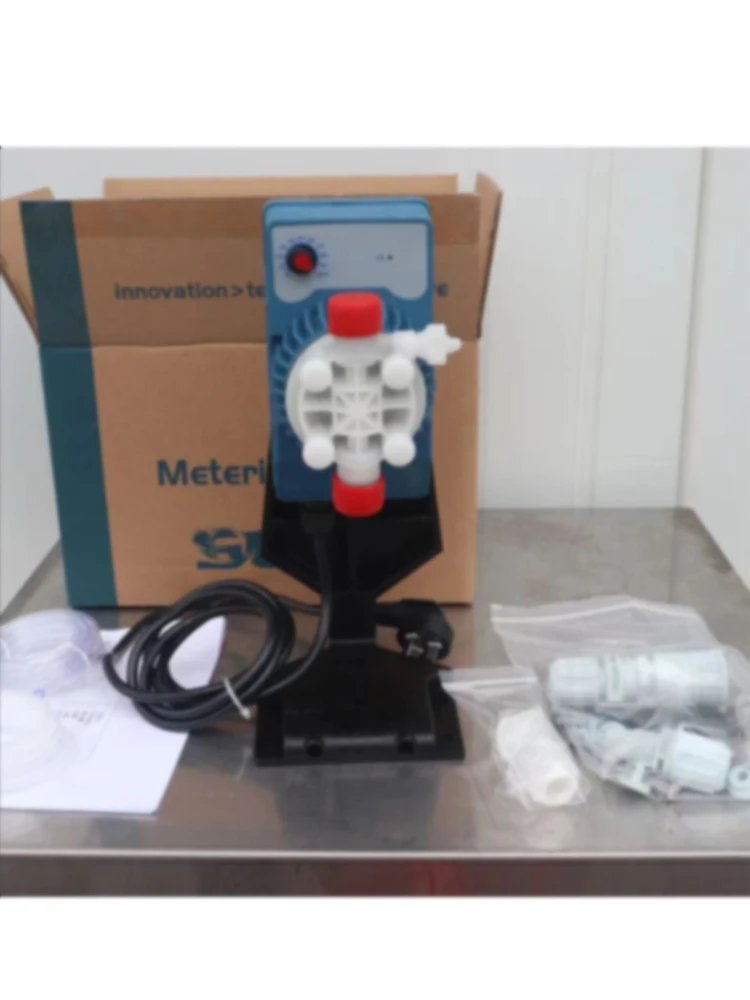 Metering pump Saigao electromagnetic diaphragm metering pump corrosion-resistant dosing pump with adjustable flow rate DMS/AMS/A