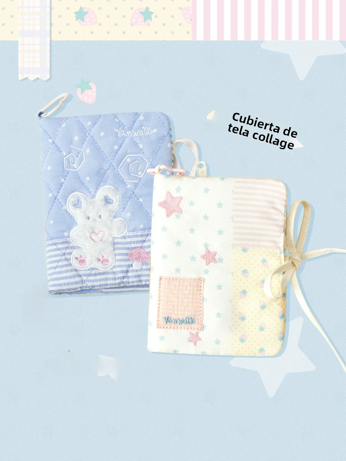VANWALK Cartera de Viaje para Pasaportes, Bolsa Larga de Gran Capacidad, Cartera de Mujer de Alto Valor Estético, Tarjetero E...