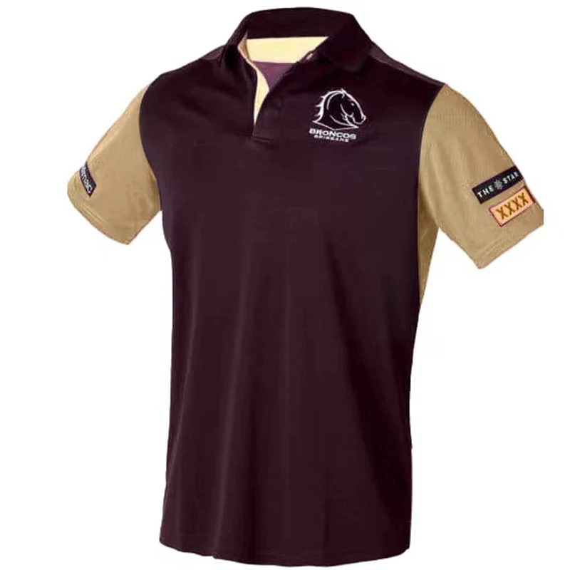 2024 Brisbane Broncos บ้าน/ออกไป/ANZAC-ROUND-JERSEY การฝึกอบรม