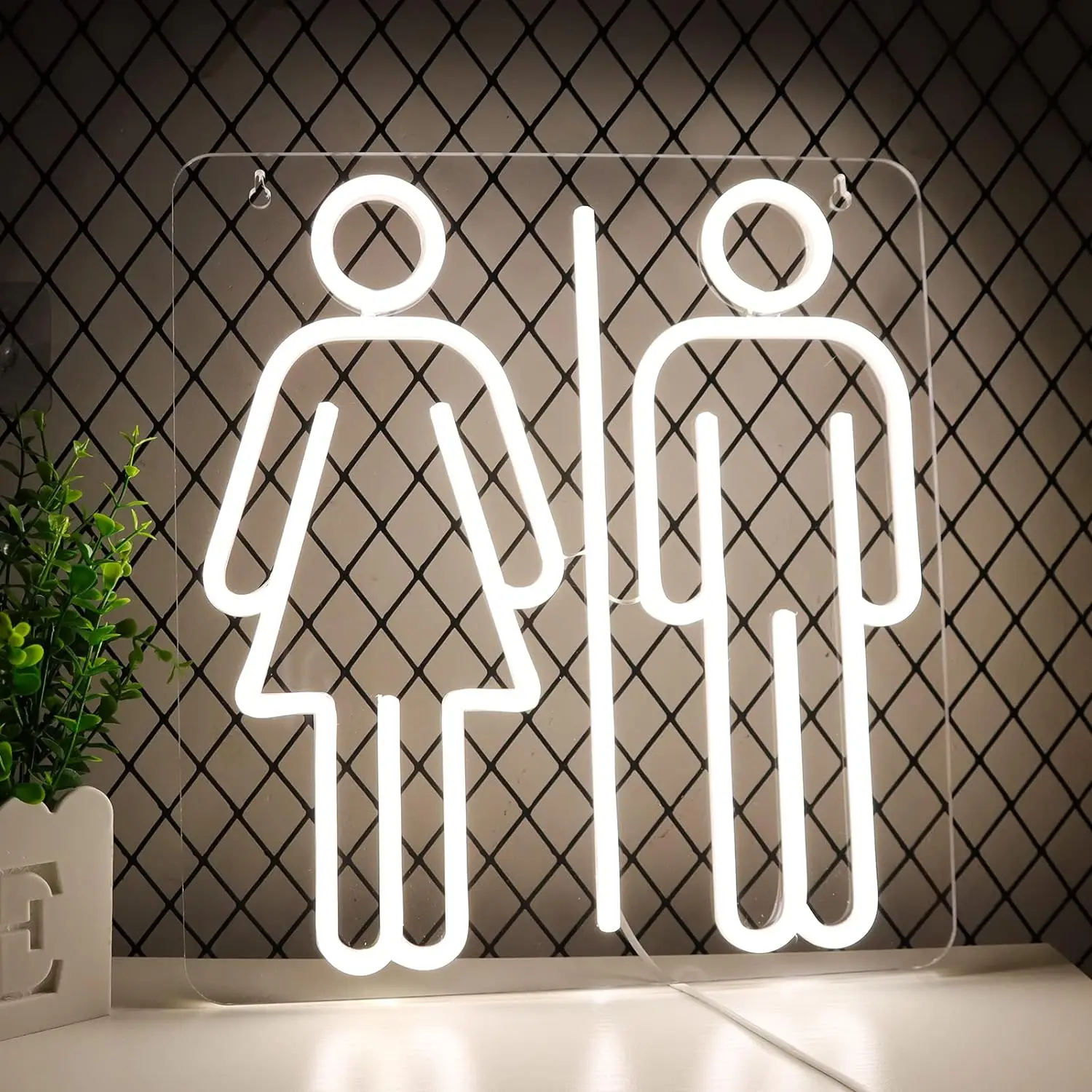 Toilets Neon Sign For Wall Decor Neon Light For Bedroom LED Business Sign For Washroom Restroom Christmas Unique Gift For Lover