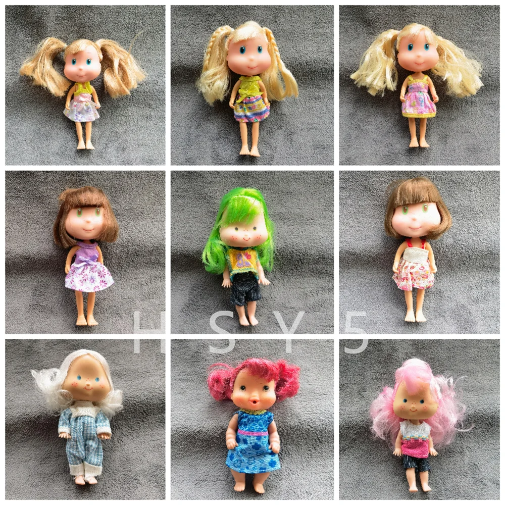 ตุ๊กตาสตรอเบอร์รี่12cm ~ 14.5cm แบบดั้งเดิมพร้อมกิจกรรมหลากหลายสำหรับเด็กเล่นของเล่นของขวัญ