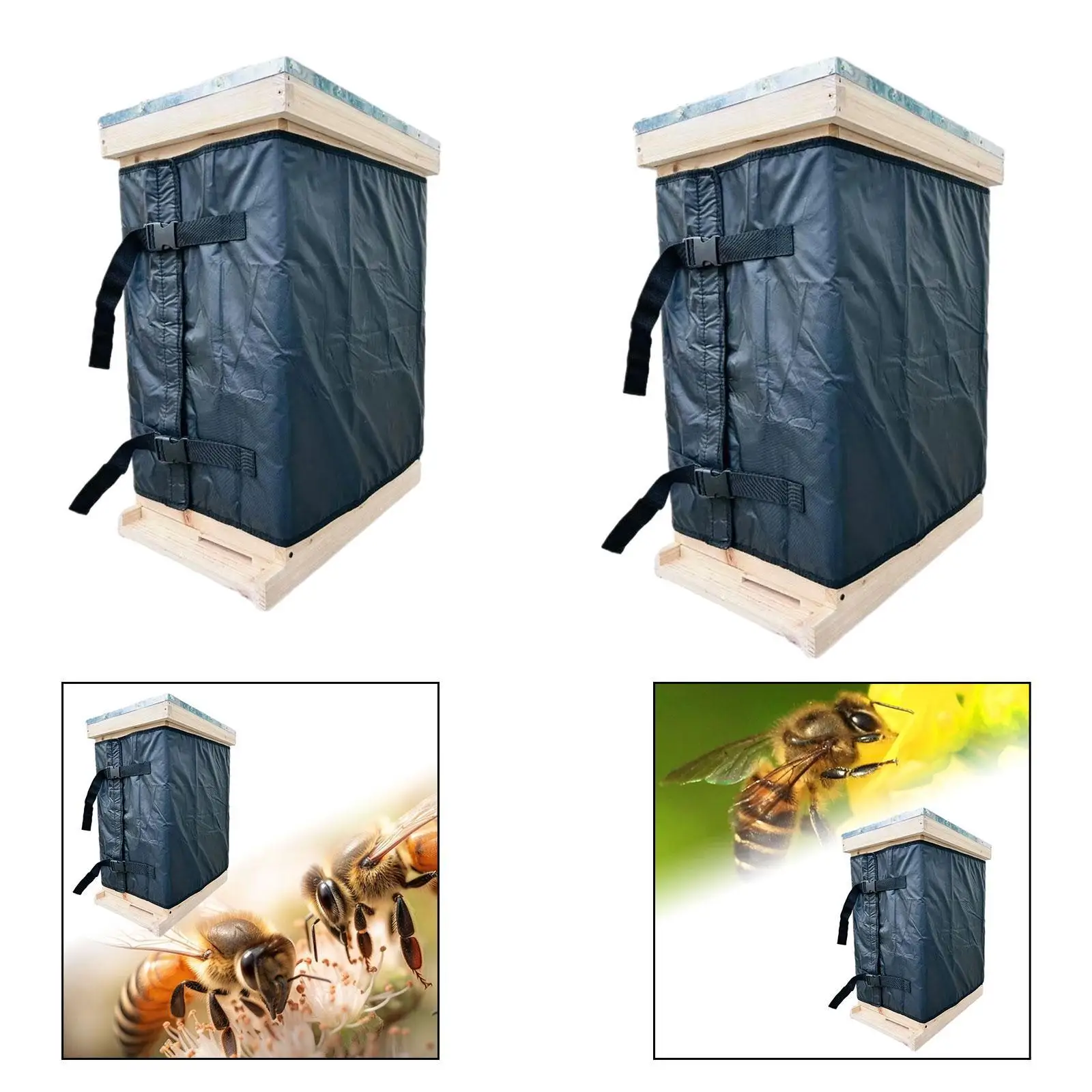 

Winter Bee Hive Wrap Beekeeping Tools Professional Canvas Insulated Cover