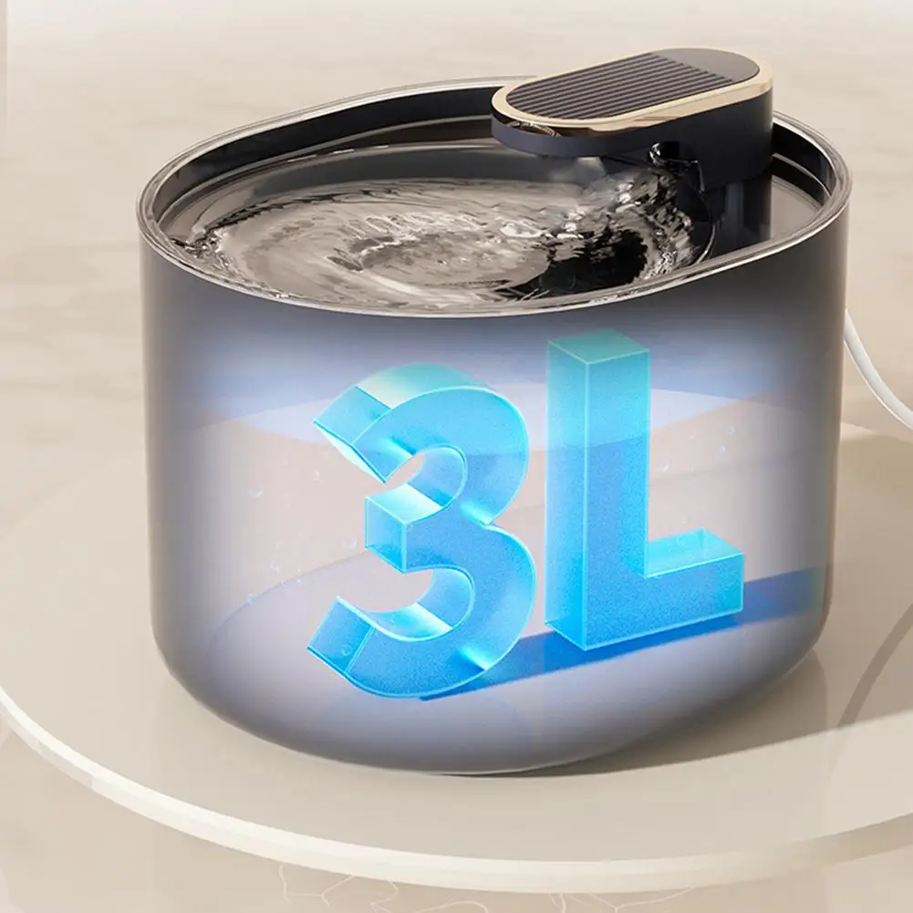 ペット用ウォーターディスペンサー,大容量,スプリットデザイン,自動循環,水ドリンクボウル