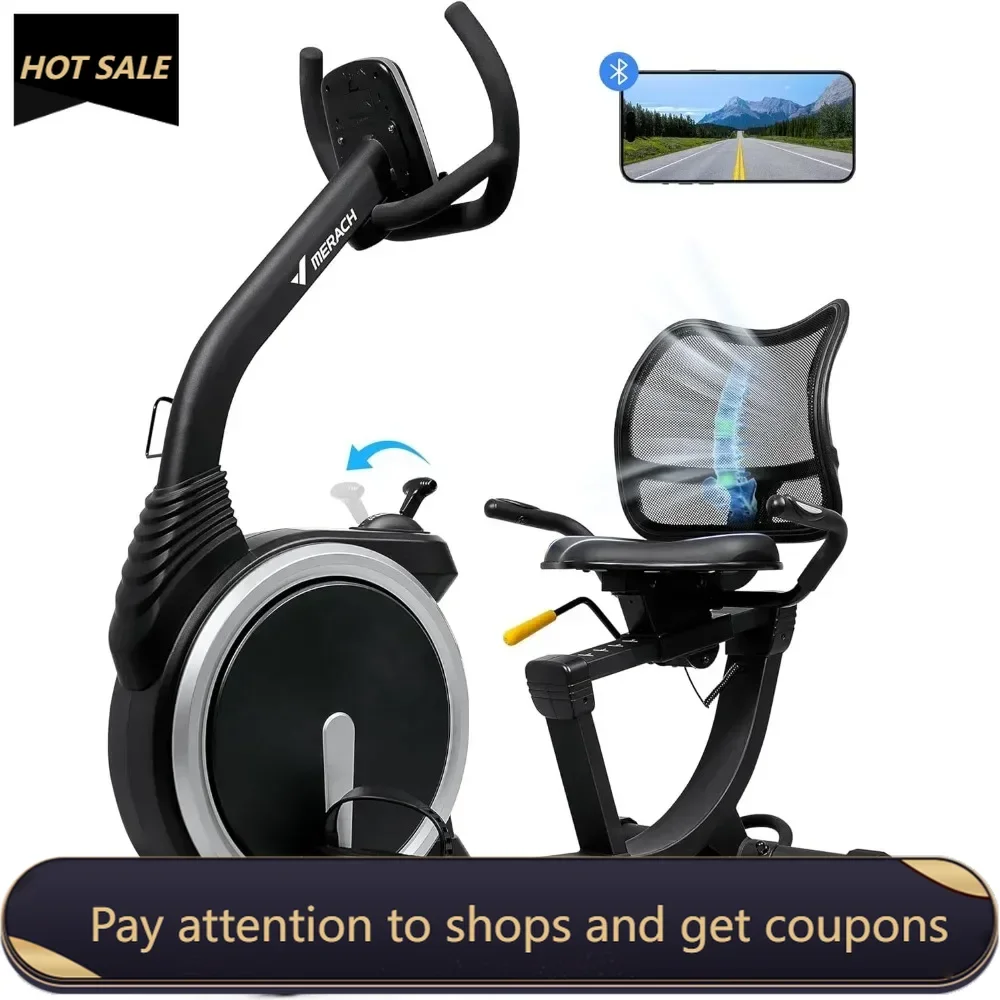 

Recumbent Exercise Bike, High-end Recumbent Bike for Home, Light Commercial Recumbent Bikes for Seniors Adults