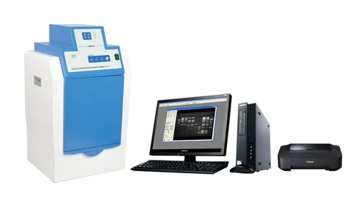 HB gel capillaire elektroforese machine apparaatanalysator met voedingssysteem voor celtank