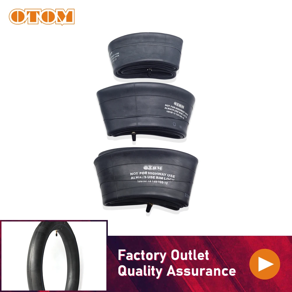 Motorcycle Accessories 21 18 19 Inch Inner Tubes Butyl Rubber Thicker 3mm Tire Inflation Wheel Tyre For Dirt Pit Bike Motocross