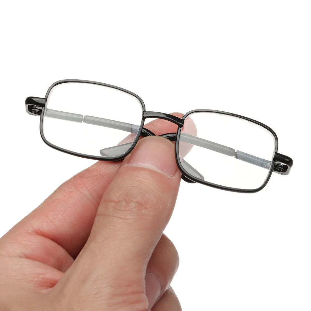 Gafas rectangulares miniatura para muñecas – Estilo vintage - imagen 3