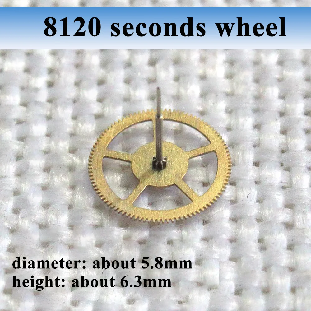 

Колесо секундомера для механизма 8120, запчасти для ремонта часов