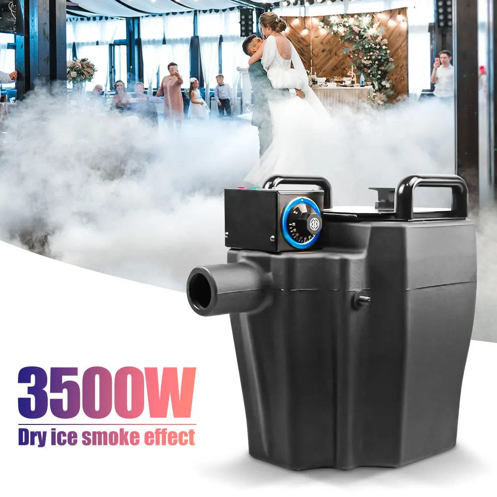 

High-Performance 3500W/6000W Dry Ice Machine for Weddings Family Gatherings And Concerts with Visual Effects Ice Maker