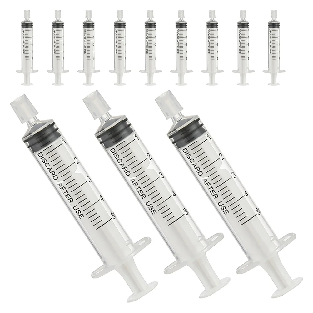 12 Pcs Syringe Dispenser Fragrance for Man Perfume Refill Pump Miniature Pp Small Bottles