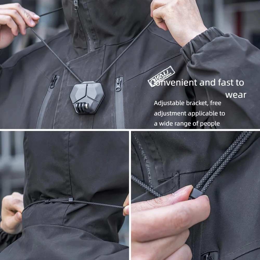 Magnetic Chest Bracket Quick Release Neck Hanging Fixed Holder for GoPro13/12 Hero11 DJI Action5pro/4 Sports Camera Accessories