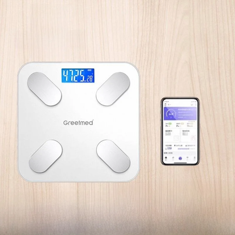 

Умные Bluetooth-весы электронные, высокоточные, для домашнего использования, для измерения жира, компактные цифровые весы для измерения жировых отложений, для здоровья