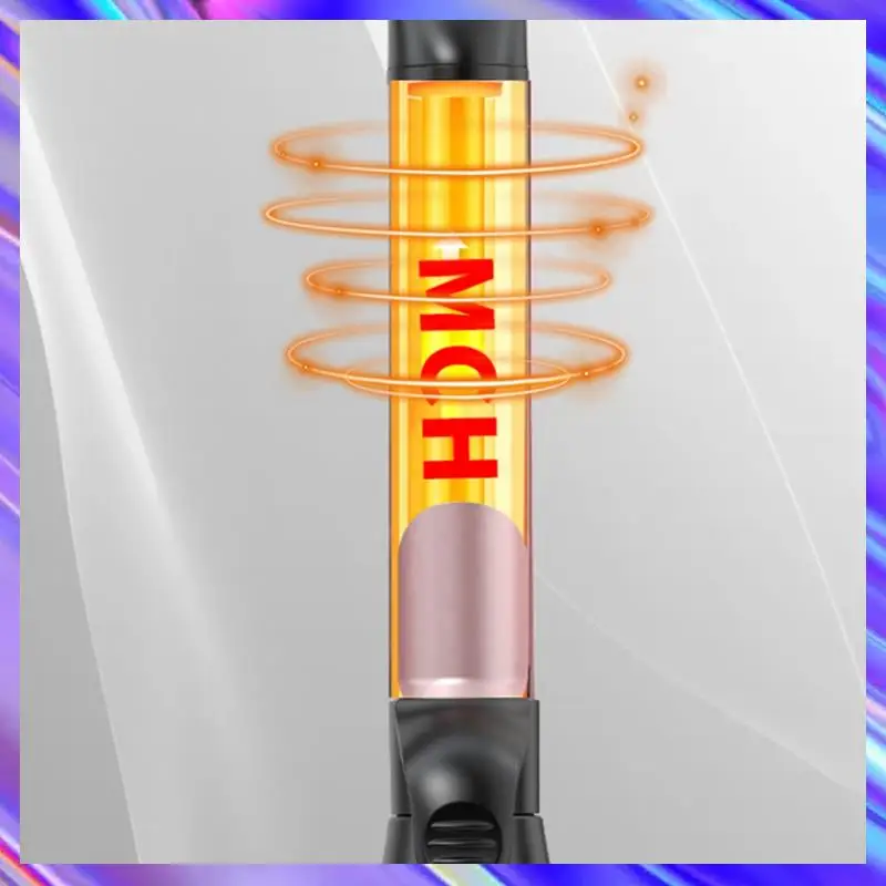 BAAD Automatic Fast Heating Rotary Curling Iron, Temperature Curling Iron, Dual Voltage  Curling Iron EU Plug
