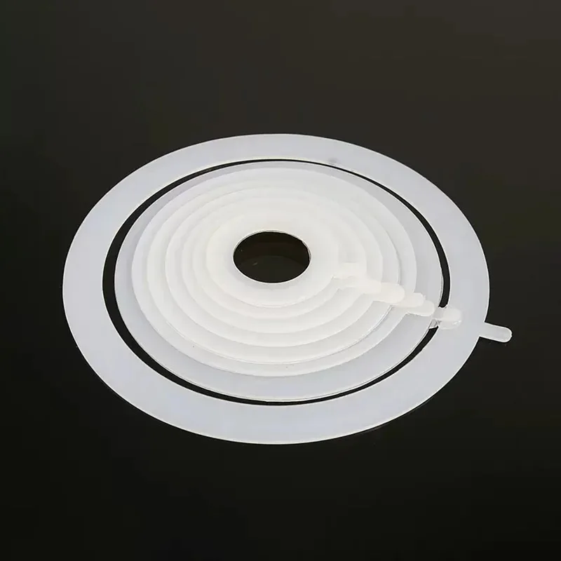 

Silicone Flange Gasket Sealing Waterproof and High Temperature Resistant Flat Washer for Industrial Applications