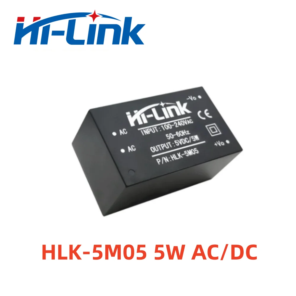 Hi-Link 5M05 5V 5W 1A Transformator zasilający AC DC HLK-5M05 Mini rozmiar izolowany konwerter
