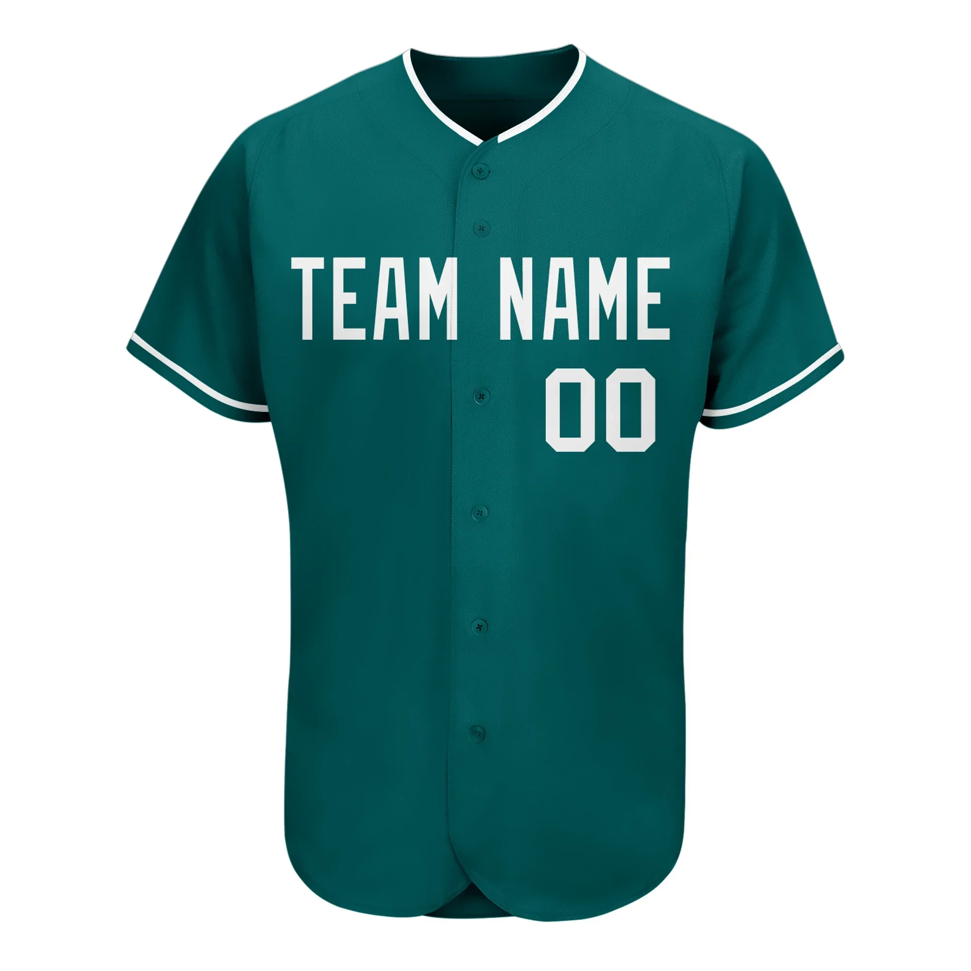 Personalized Baseball Jersey Print Name&Number Short-Sleeve Button-Up Mesh Sports Shirts Men's Street Hip hop Softball Uniform