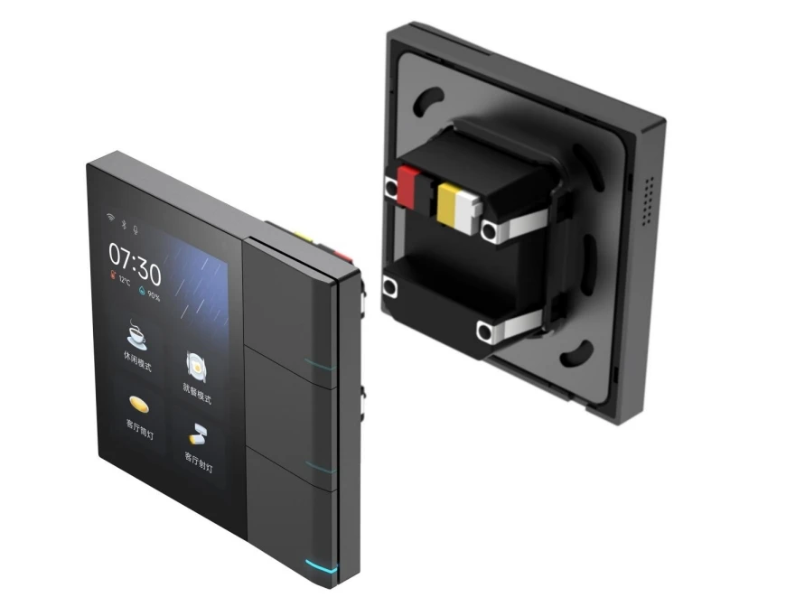 

TL New Release S3 Factory Offer KNX EIB Standard Smart Home Building System Touch and Button Control Home Devices KNX Panel