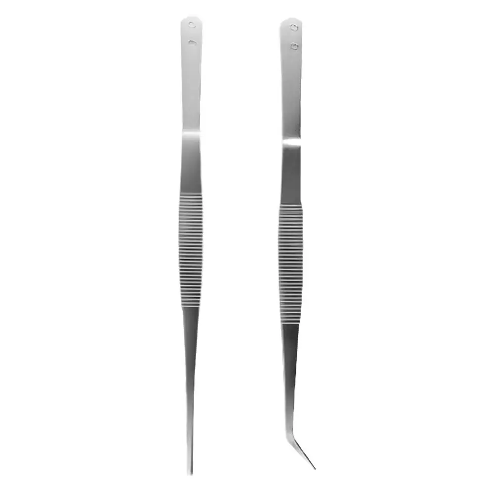 Pince à épiler en acier inoxydable pour extension de cils, pince à épiler multifonctionnelle précise, outil de sourcils 3D, J6G6