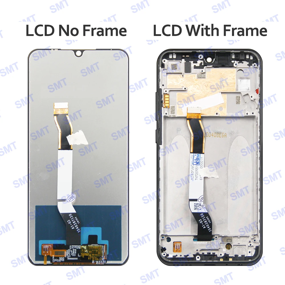 100% Test High Quality Touch Screen For Xiaomi Redmi Note 8 LCD Display Digitizer Assembly For Redmi Note8 Display Replacement