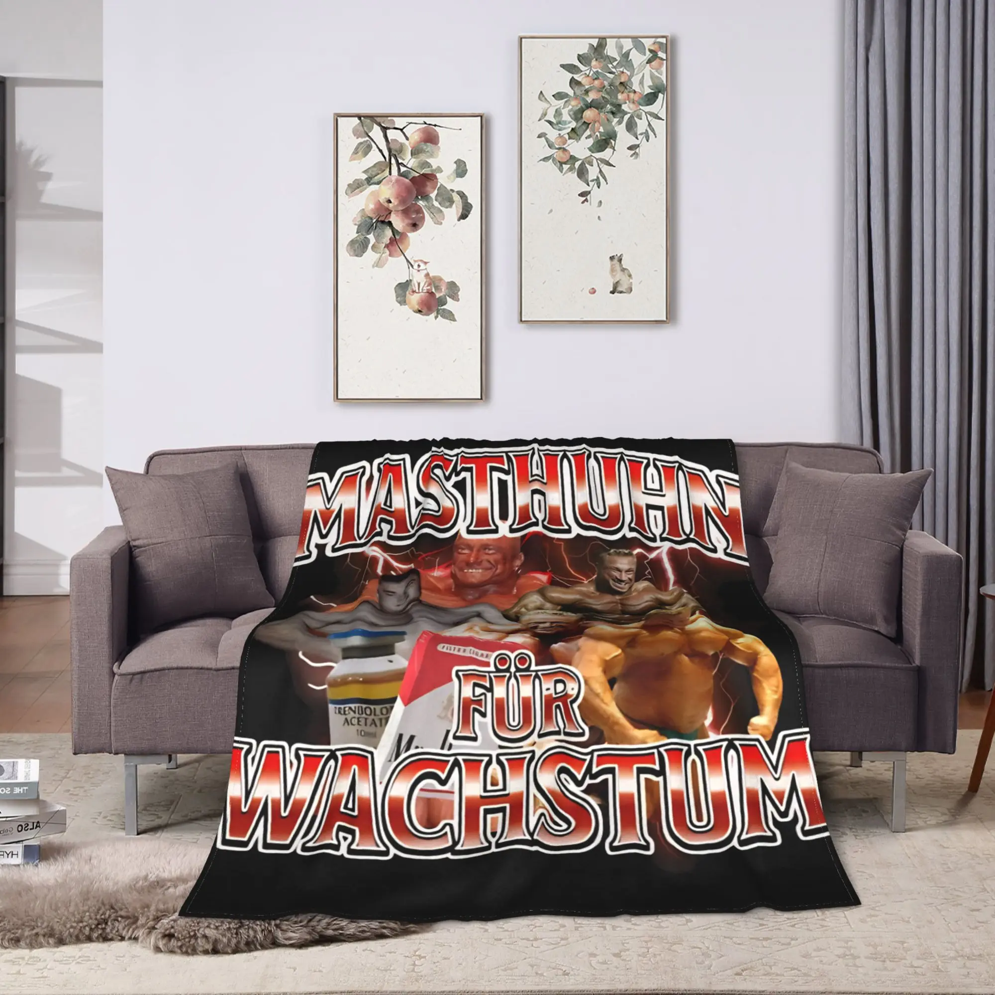 Soft Warm Blanket Children Decorative Broiler Markus Rühl Throw Blanket  Flannel Bedspread For Home Decor Fluffy Sofa Bed Cover