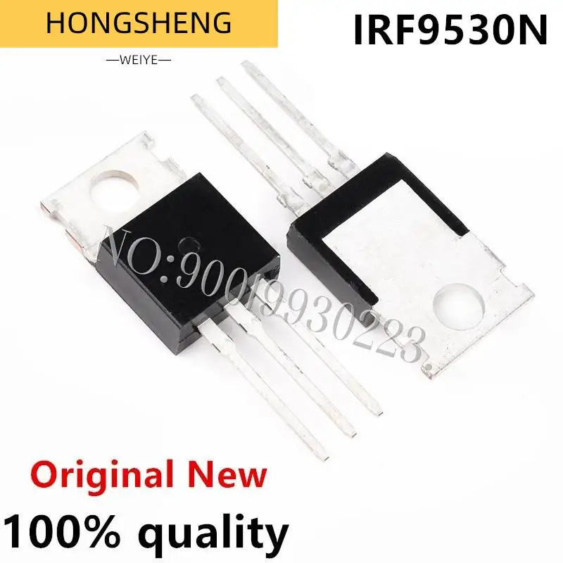 100% New 10pcs/lot IRF9530NPBF TO-220 IRF9530N IRF9530 TO220 MOSFET P 100V 14A