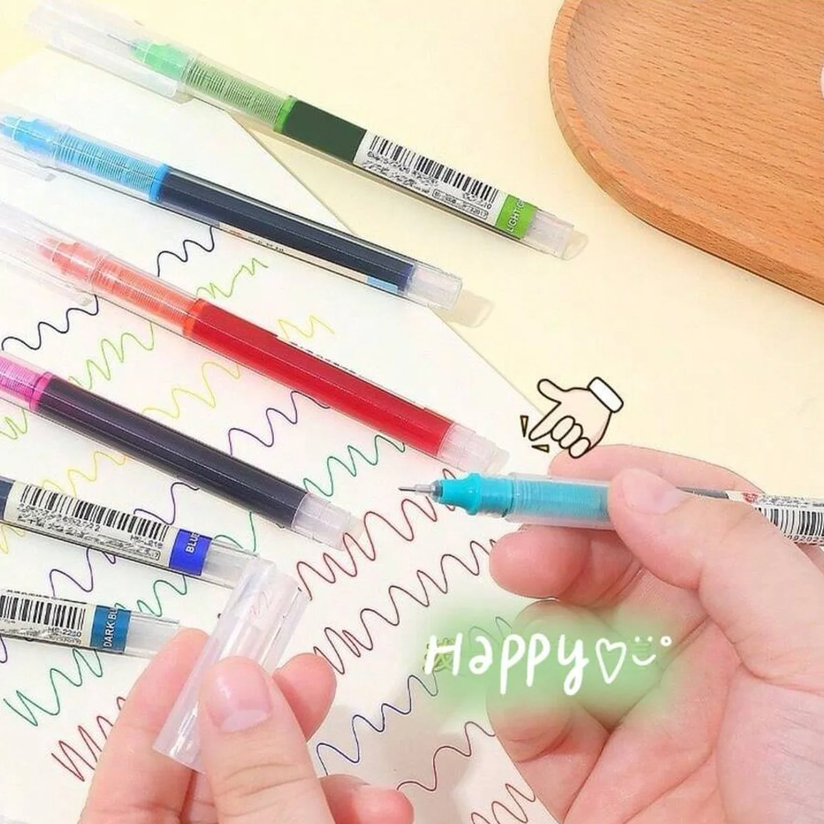12+1 Colors Straight Liquid Ge - огляд і ціна Art Craft Stationery