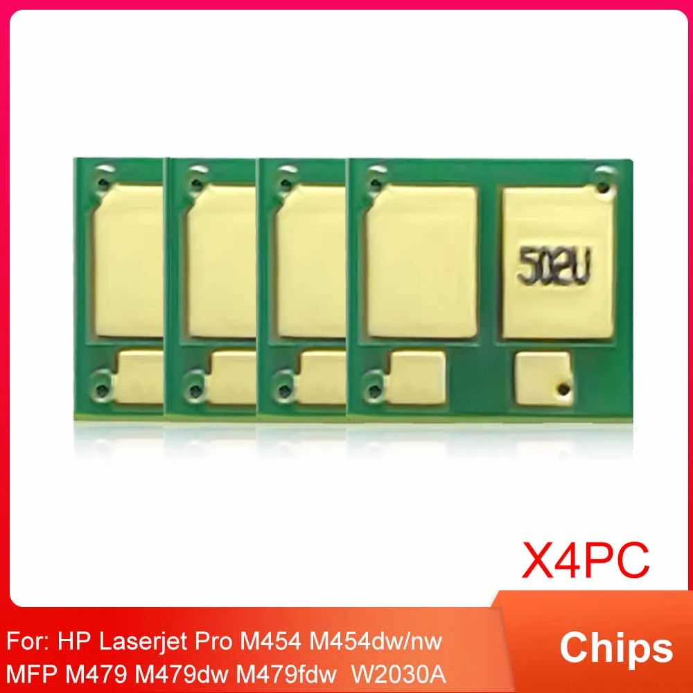 

415A 416A 414A Toner Cartridge chip for HP Laserjet Pro M454 M454dw/nw MFP M479 M479dw M479fdw Printer W2030A W2040A W2020A chip