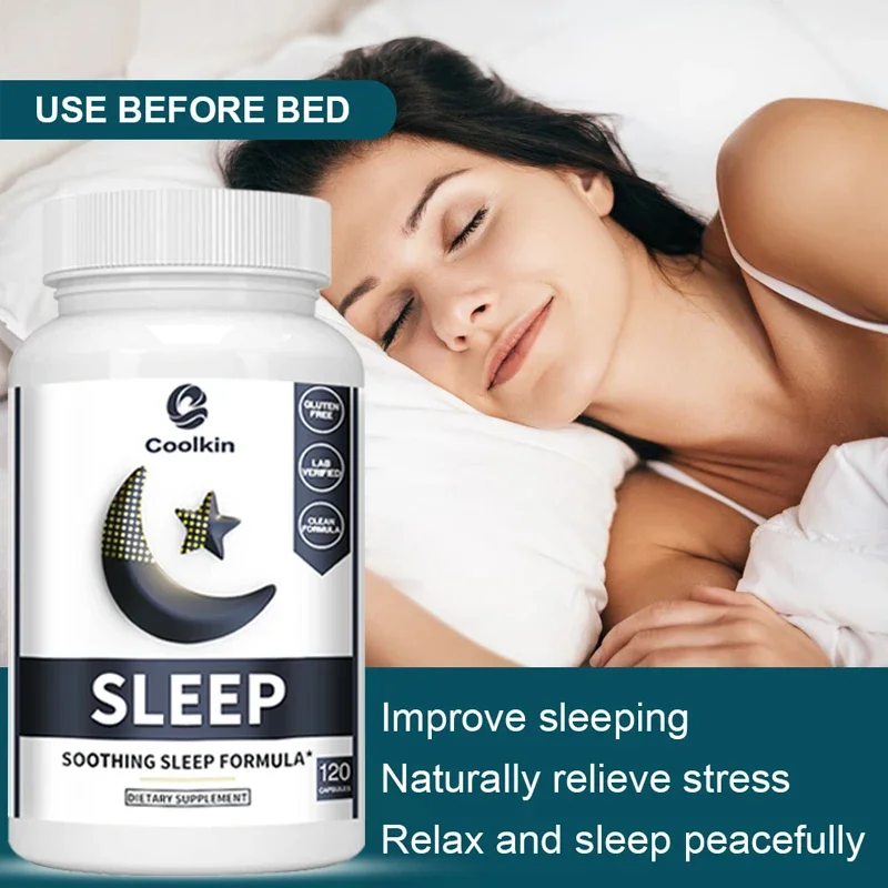 

Добавка для сна — снимает бессонницу, помогает улучшить качество сна, сократить время пробуждения, регулирует ритм, улучшает качество сна.